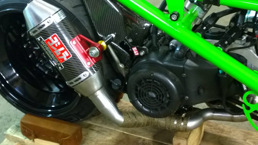 Honda Ruckus водяное охлаждение